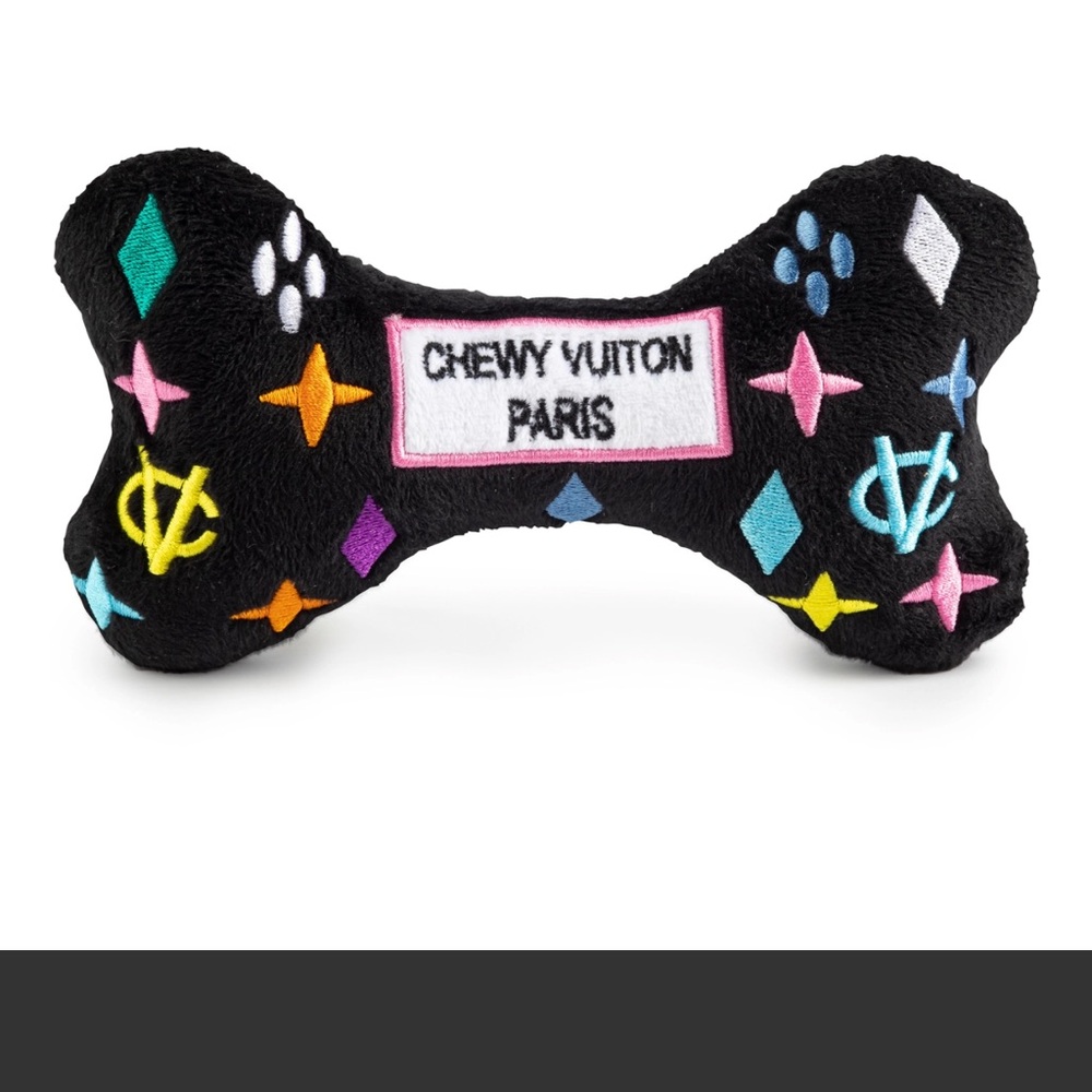 Chewy Vuiton Paris Dog Toy